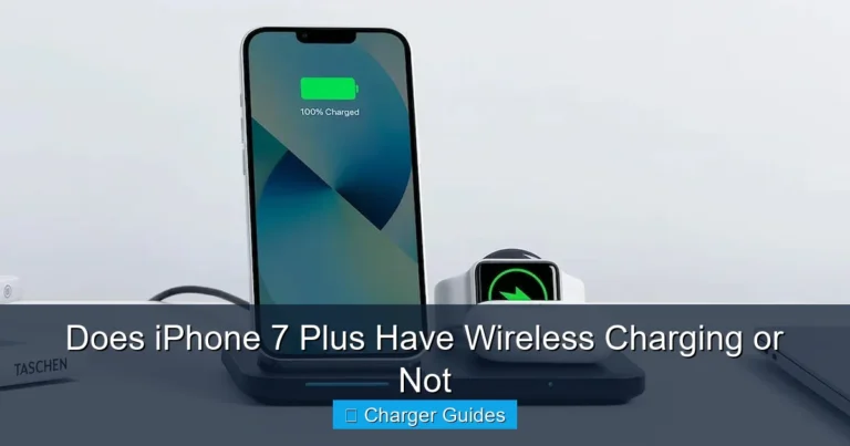 Does iPhone 7 Plus Have Wireless Charging or Not