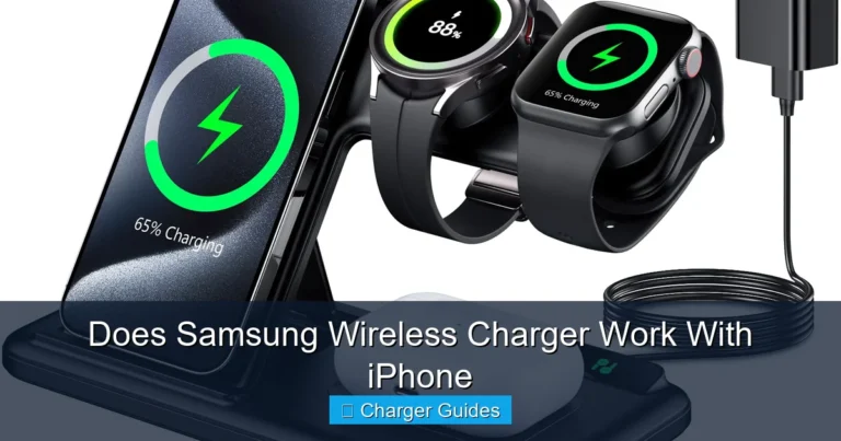 Does Samsung Wireless Charger Work With iPhone