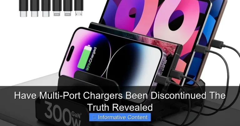 Have Multi-Port Chargers Been Discontinued The Truth Revealed