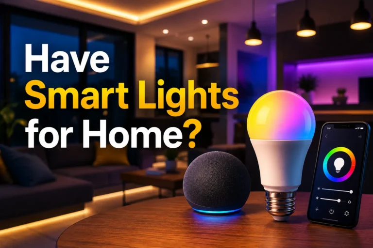 have smart lights for home