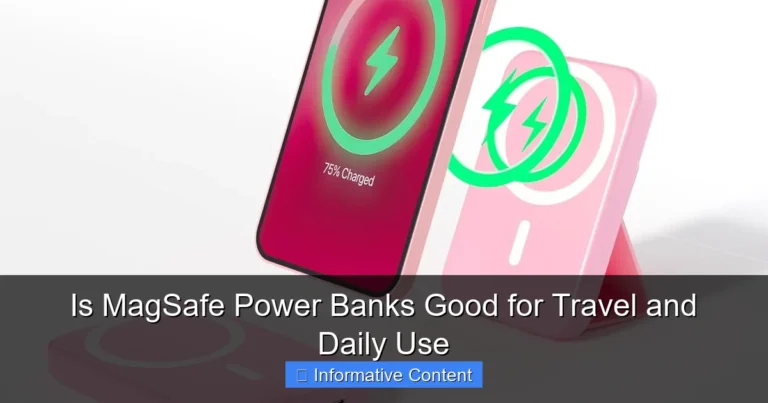 Is MagSafe Power Banks Good for Travel and Daily Use