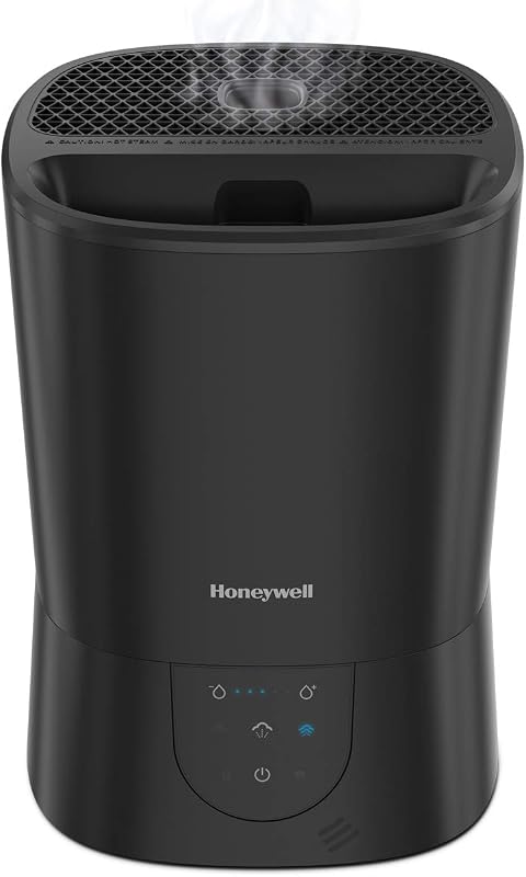 Honeywell Filter-Free Warm Mist Humidifier, 1.5-Gallon Tank, Humidistat for Medium Rooms