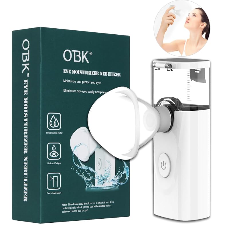 OTBK Portable Nano Mist Humidifier, USB Rechargeable Personal Face and Eye Moisturizer