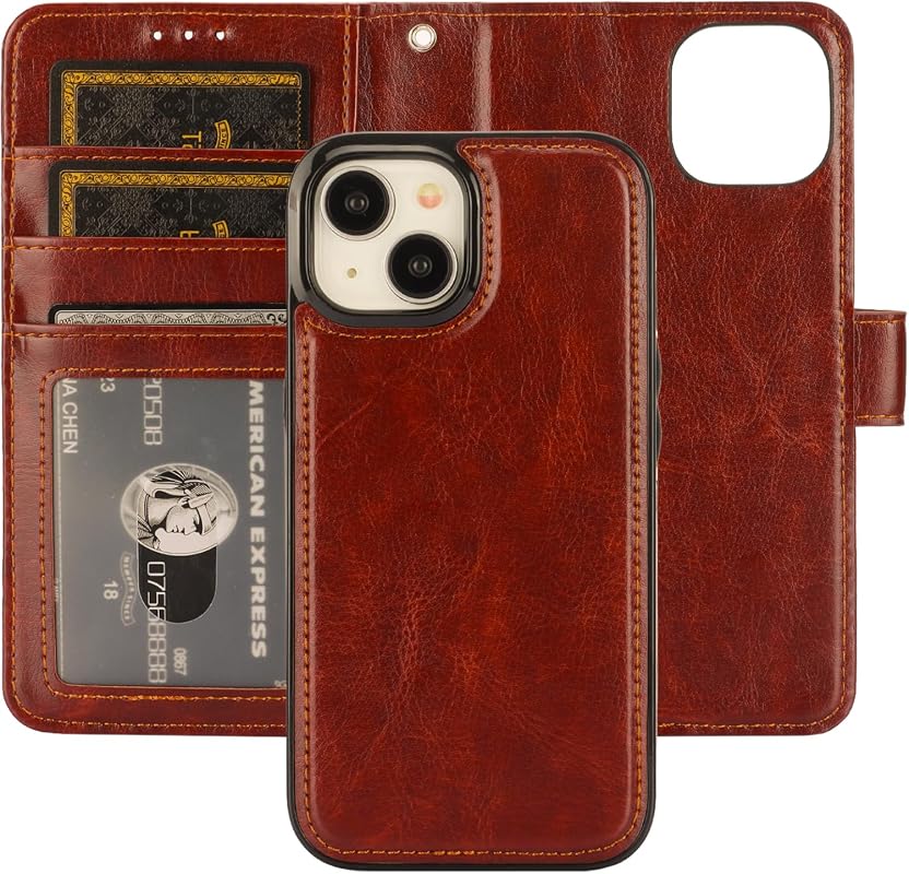 Bocasal iPhone 15 Wallet Case