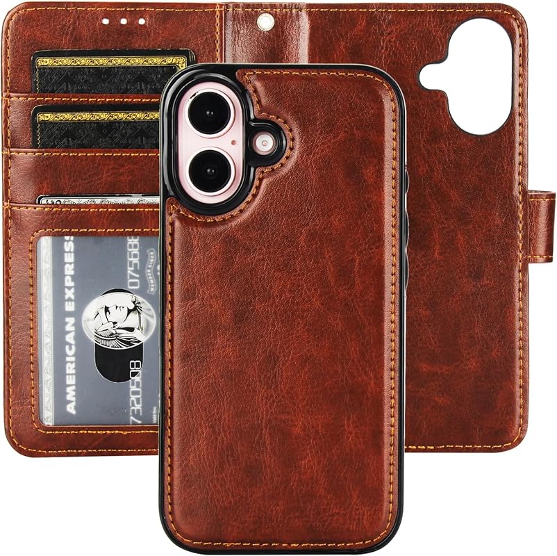 Bocasal iPhone 16 Wallet Case