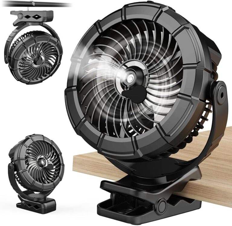 6 Best Golf Cart Fans Rechargeable for Cool Rides and Easy Charging