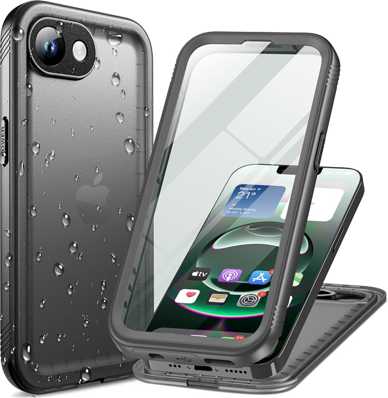 Cozycase TOP IP68 Waterproof Case for iPhone 16e/17e