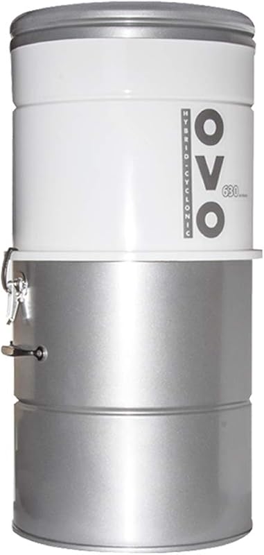 OVO 630 Airwatts Central Vacuum System with Hybrid Filtration for Homes up to 7500 Sq Ft