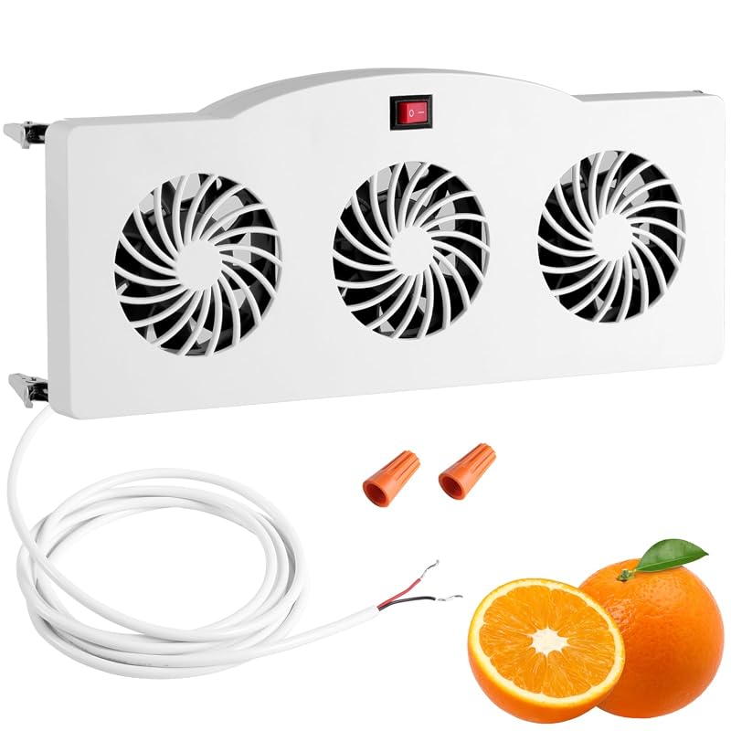 12V RV Refrigerator Fan, Quiet Air Circulation