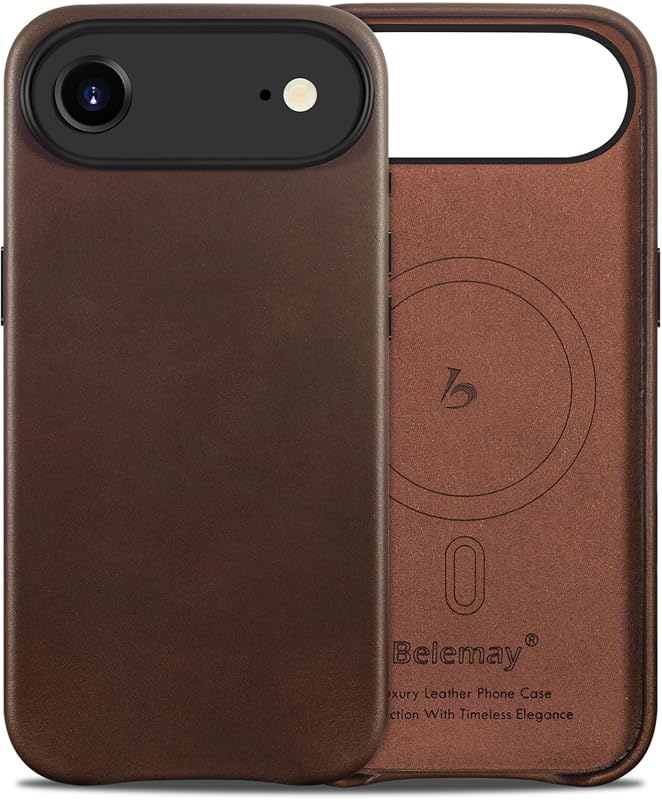 Belemay Handcrafted Leather Case for iPhone Air