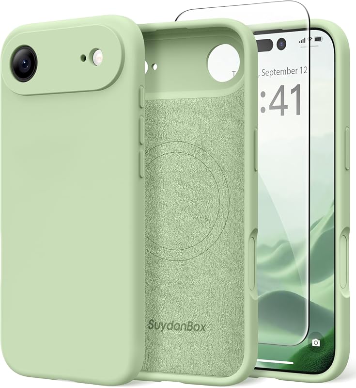 Magnetic Silicone Shockproof Case for iPhone 17 Air