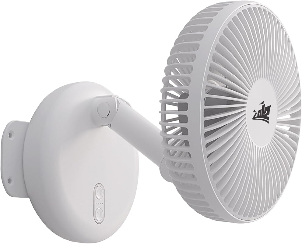 ZOIZ 12V RV Wall Mount Fan with USB-C