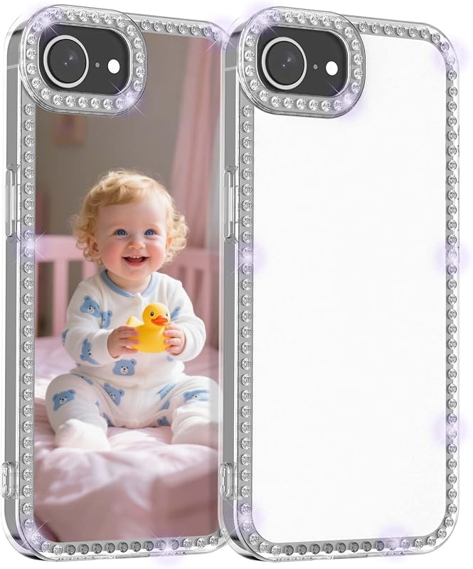 iPhone 16e Sublimation Blank Case, Clear TPU Heat Press Customizable 2-Pack Protective Cover