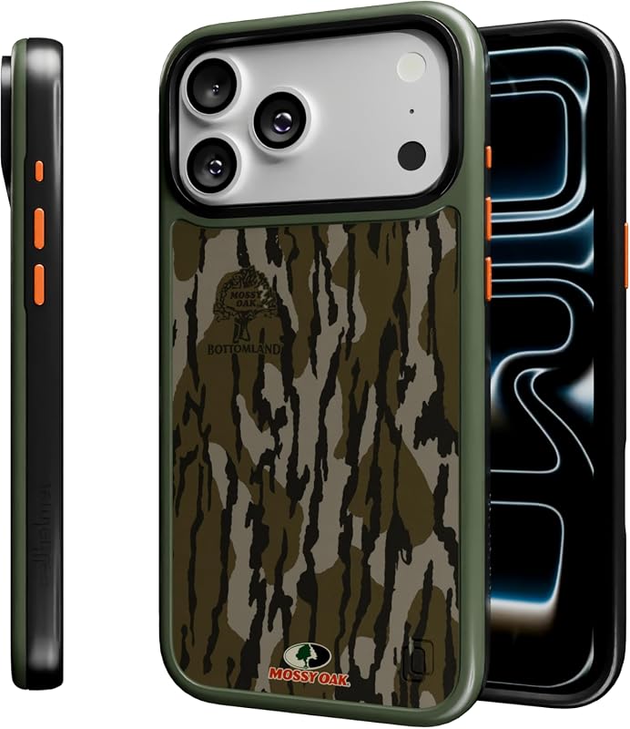 cellhelmet iPhone 17 Pro Max Mossy Oak Bottomland Camo Case