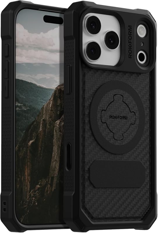 ROKFORM iPhone 17 Pro Max rugged magnetic case, black