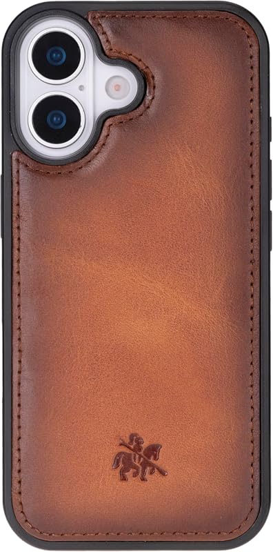 Venito Lucca Handcrafted Leather Case for iPhone 17, MagSafe Compatible, Slim Drop Protection