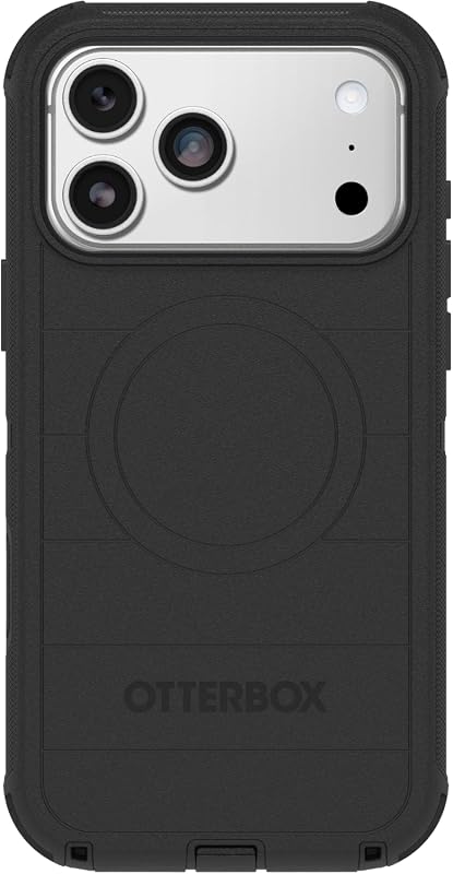 OtterBox Defender Pro Series iPhone 17 Pro Max Case, Rugged MagSafe Protection, Black