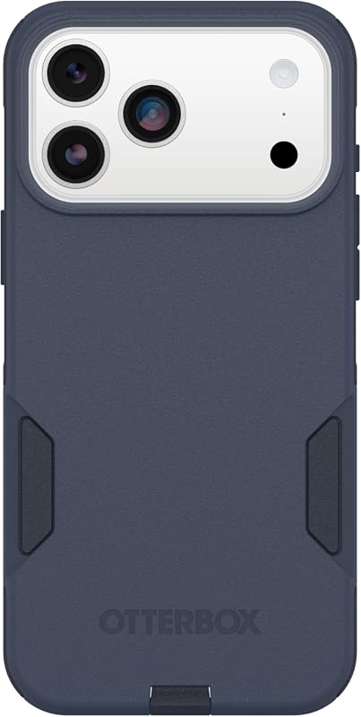 OtterBox Commuter Series iPhone 17 Pro Max Case, Thin Dual-Layer Impact Protection, Blue