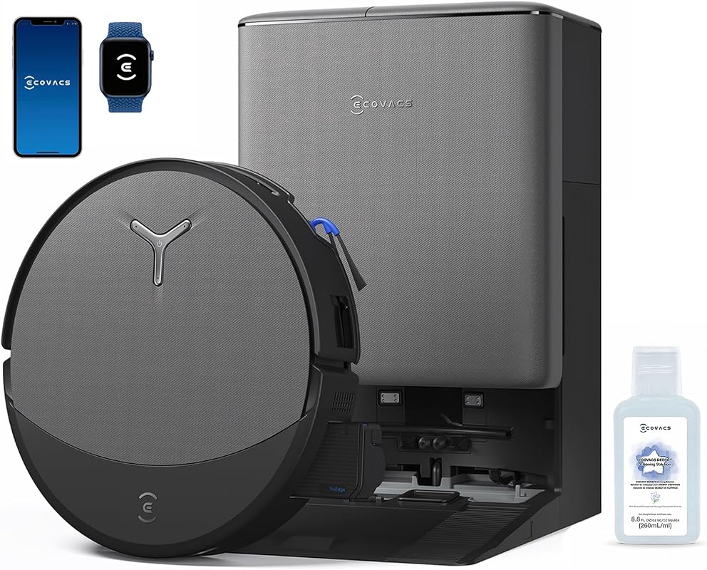 ECOVACS DEEBOT T90 PRO OMNI Robot Vacuum and Mop with hot wash dock
