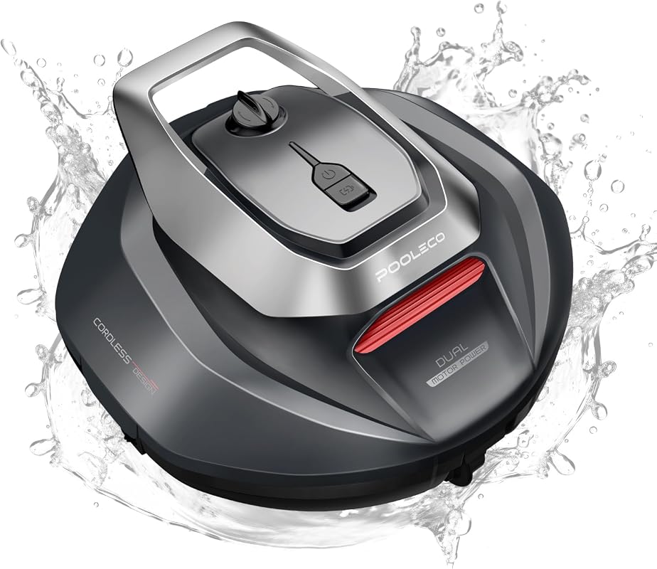 Pooleco S110 robotic pool cleaner with self-parking