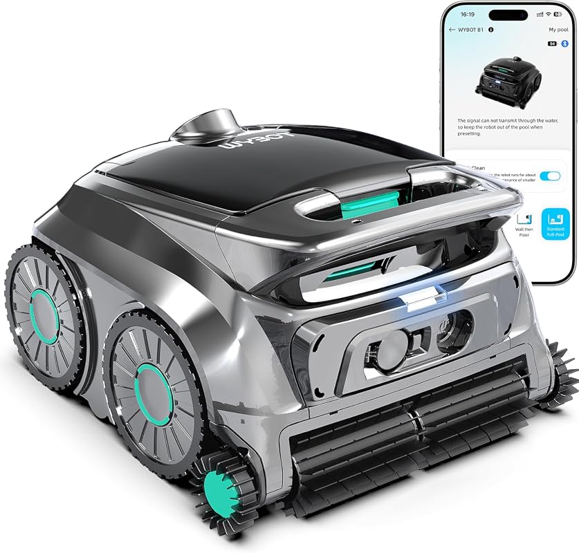 WYBOT B1 Cordless Robotic Pool Vacuum for inground pools