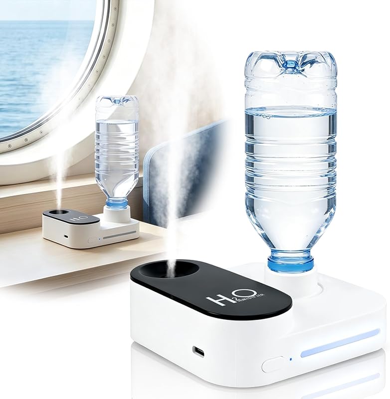 Cruise Portable Travel Humidifier with Night Light