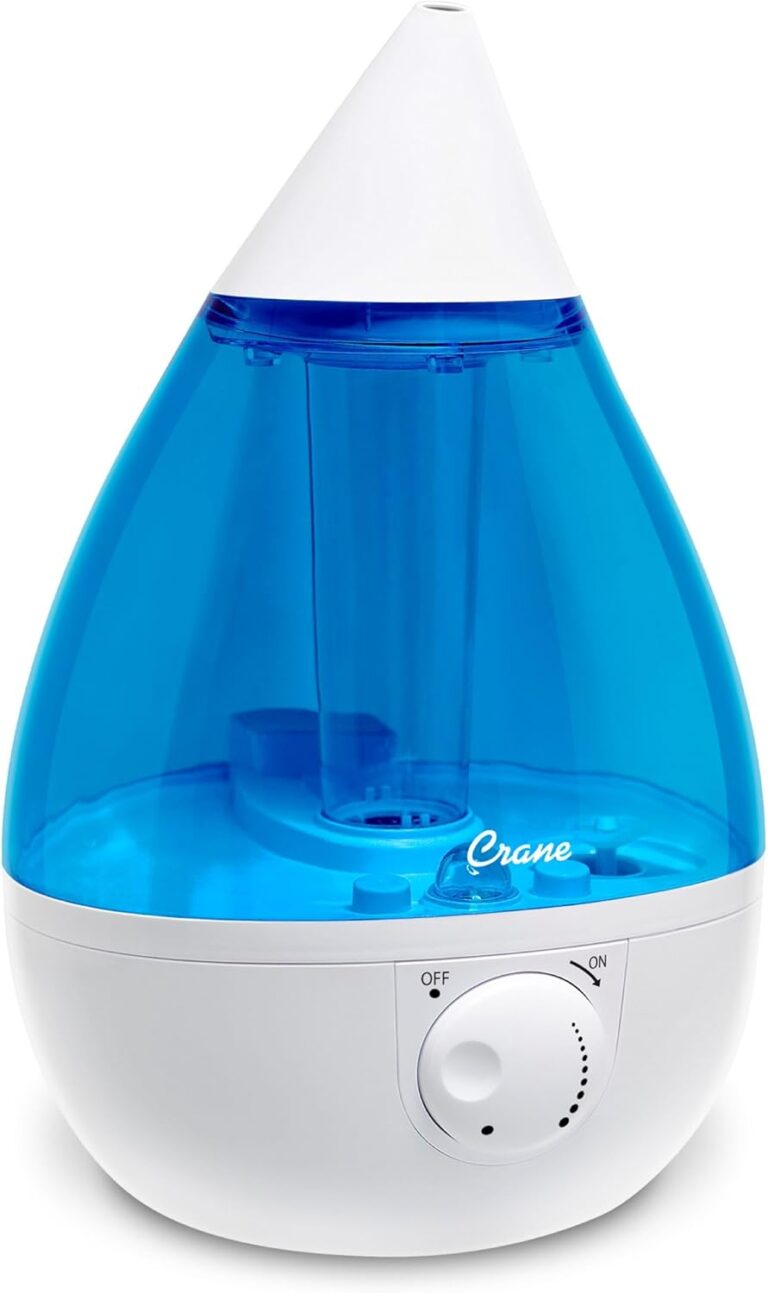 Crane Ultrasonic Cool Mist Humidifier Review 2026: Large 1-Gallon Tank Comfort