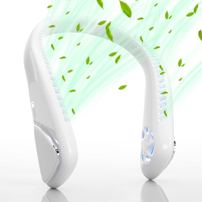 Bladeless Neck Fan Review 2026: Portable USB Rechargeable Hands-Free Cooling