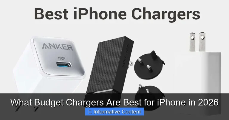 What Budget Chargers Are Best for iPhone in 2026