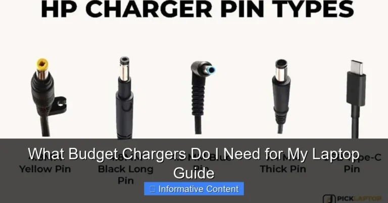 What Budget Chargers Do I Need for My Laptop Guide
