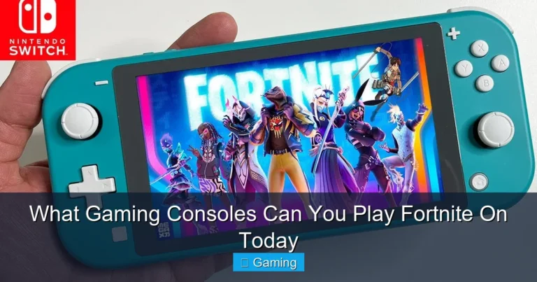 What Gaming Consoles Can You Play Fortnite On Today