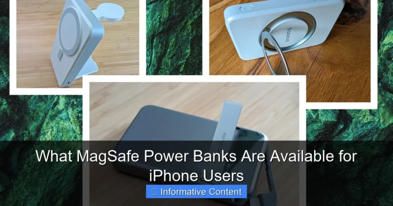 What MagSafe Power Banks Are Available for iPhone Users