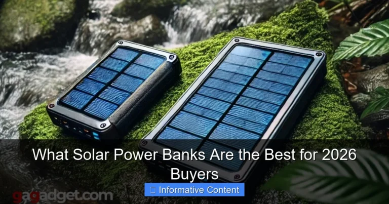 What Solar Power Banks Are the Best for 2026 Buyers