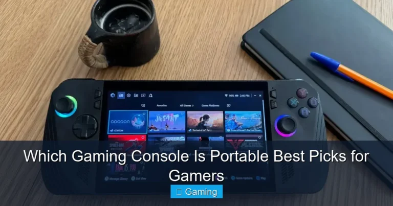Which Gaming Console Is Portable Best Picks for Gamers