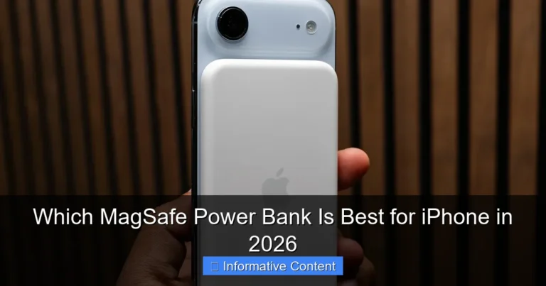 Which MagSafe Power Bank Is Best for iPhone in 2026