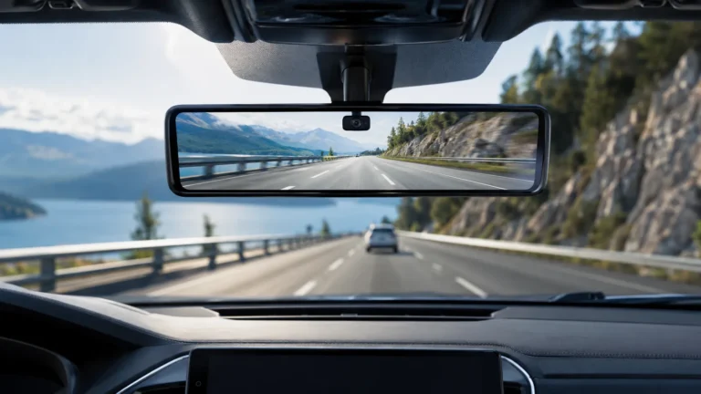 Cameras in the Rear view Mirrors