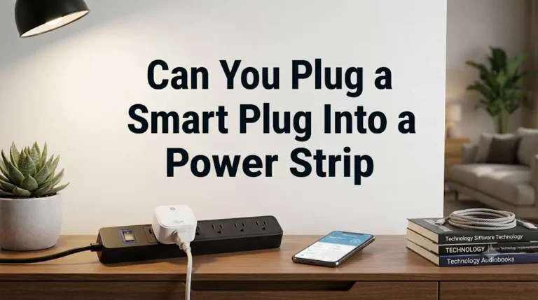 Can You Plug a Smart Plug Into a Power StripGive
