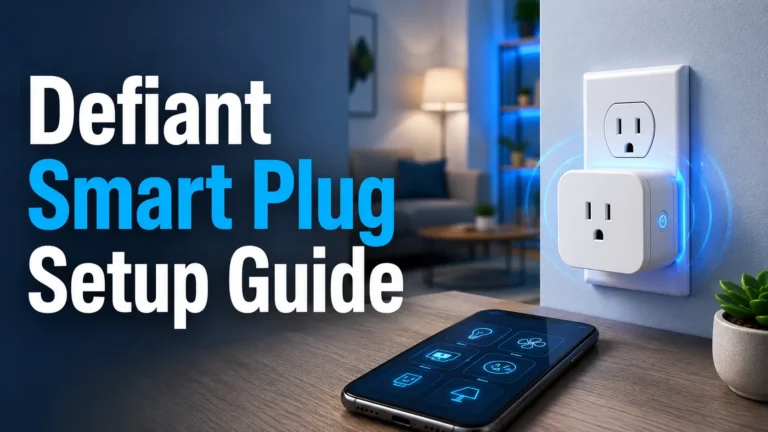 Defiant Smart Plug Setup Guide