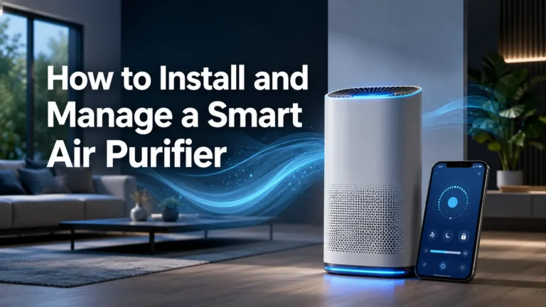 How to Install and Manage a Smart Air Purifier