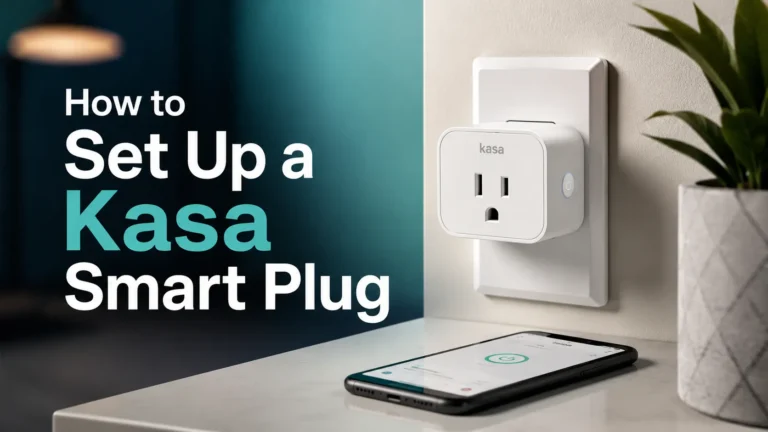 How to Set Up a Kasa Smart Plug