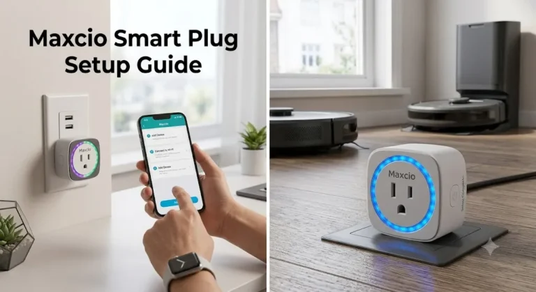 Maxcio Smart Plug Setup Guide