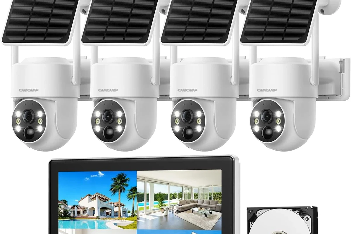 how much sunlight does outdoor solar security camera need