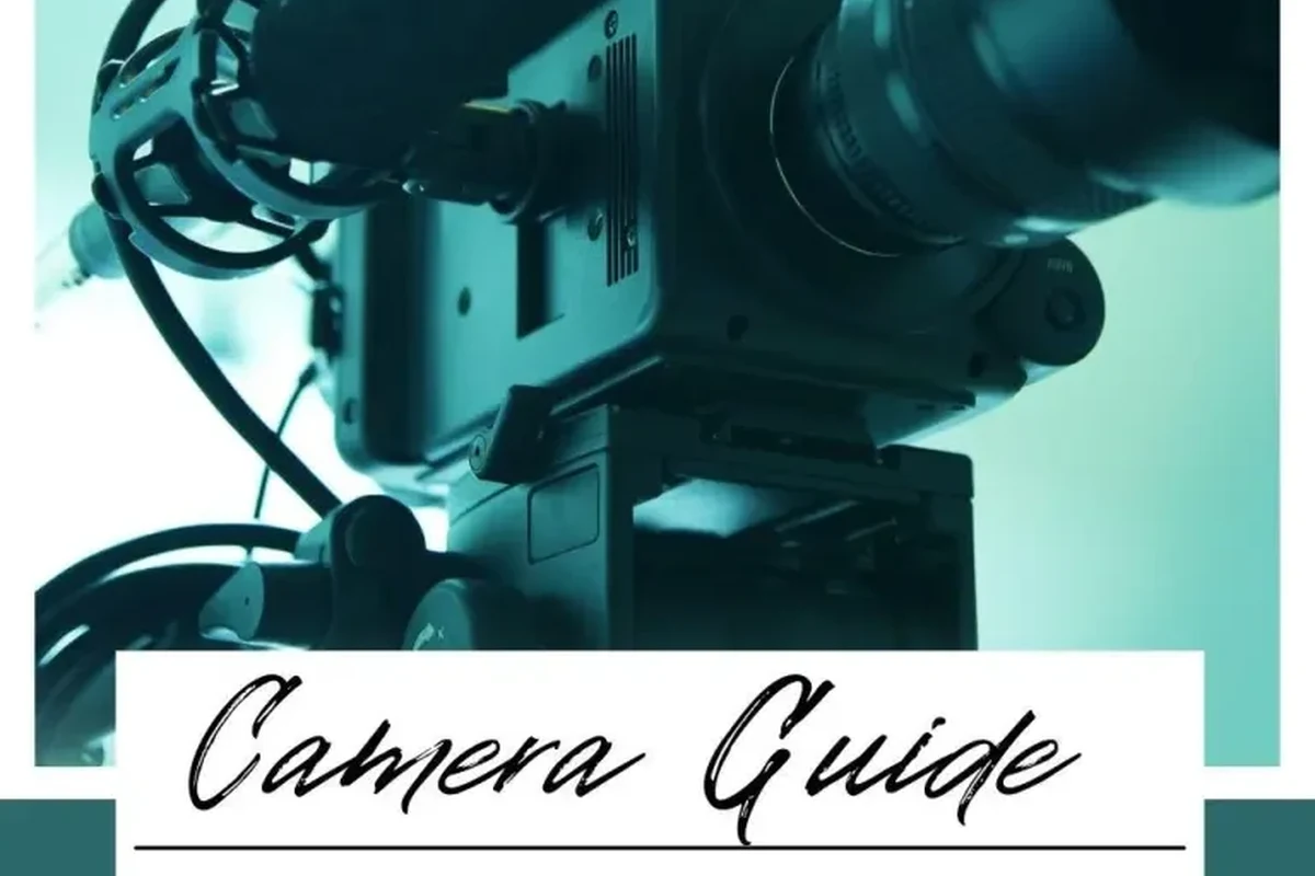 Professional camera on a desk setup for high-quality home streaming