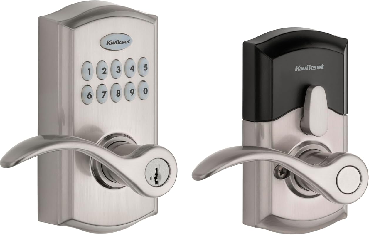 Kwikset SmartCode 955 Pembroke Lever