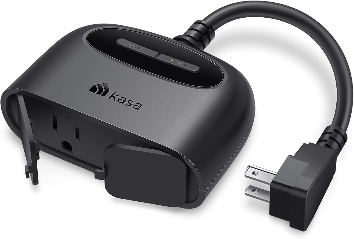 Kasa Outdoor Smart Plug with 2 Sockets EP40