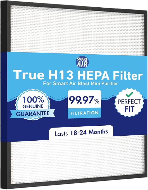 Smart Air Blast Mini Replacement HEPA Filter for Blast Mini Air Purifier