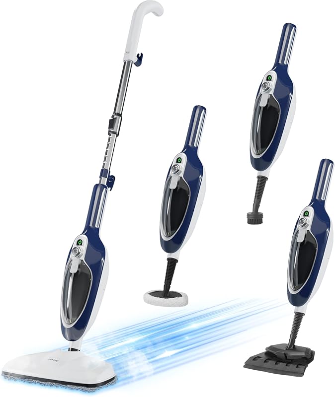 10-in-1 steam mop and handheld floor cleaner