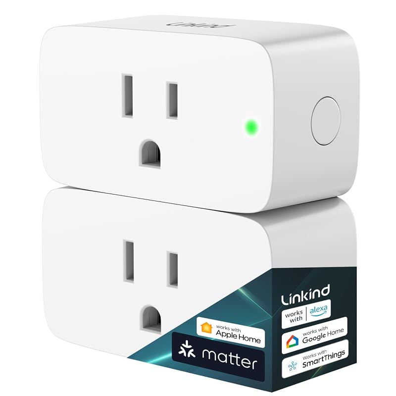 Linkind Matter Smart Plug 2-pack