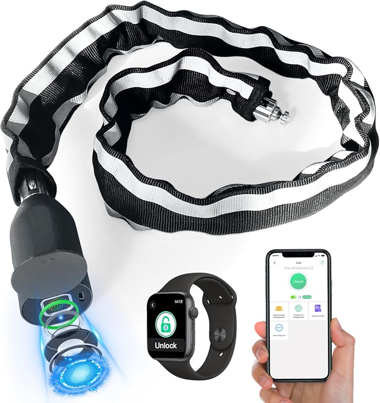 Eseesmart Fingerprint Bike Chain Lock