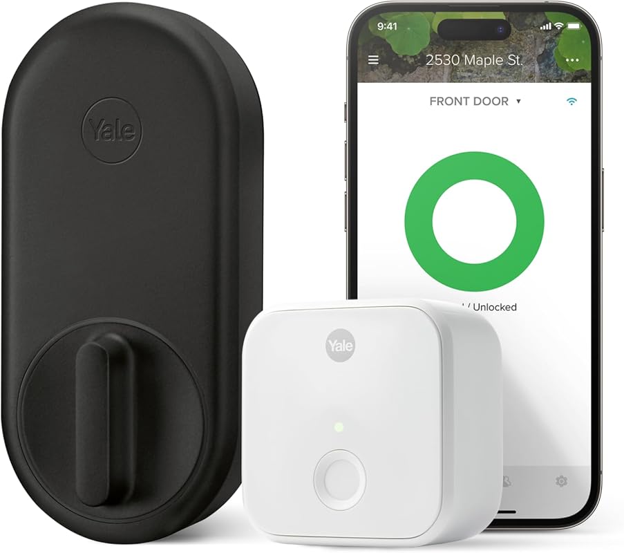 Yale Approach Smart Wi-Fi Deadbolt Retrofit Lock with App Control and Virtual Keys